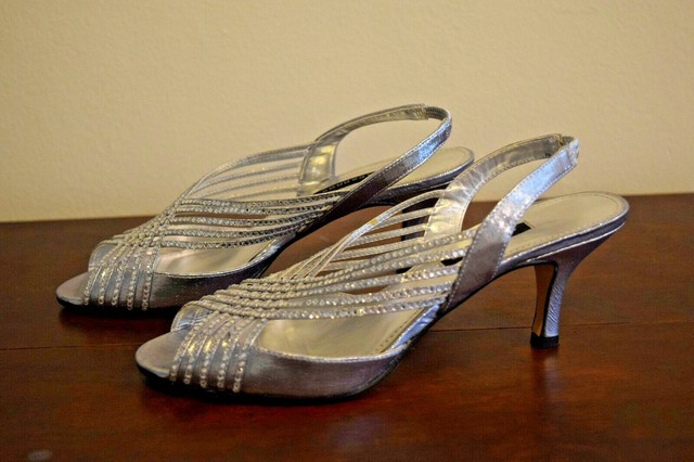 caparros twilight strappy evening sandals