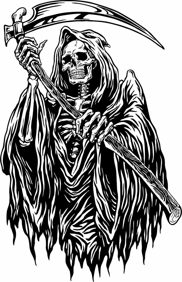 be the grim reaper' Sticker