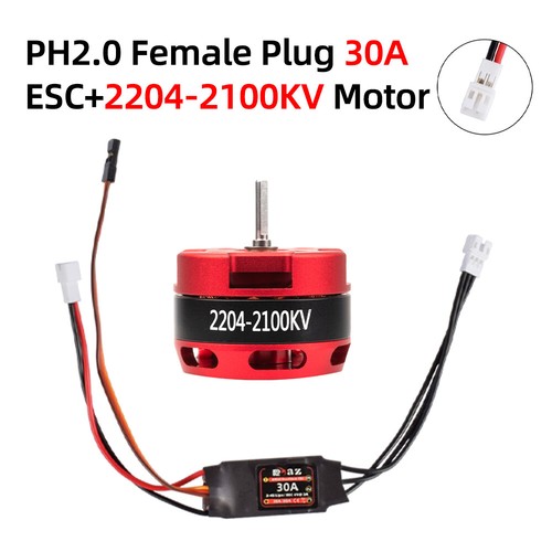9IMOD RC sin escobillas 30A ESC/Motor para RC 1/18 1/24 coche sobre orugas axial SCX24 TRX4M - Imagen 12 de 35