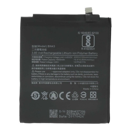 BATTERIA PER XIAOMI MI REDMI NOTE 4X BN43 4100MAH NUOVA RICAMBIO - Foto 2 di 3