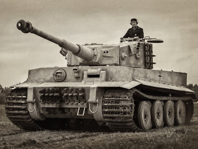 #ad WW2 Photo WWII German Tiger I Pzkpfw. VI Panzer World War Two Wehrmacht 4167 $6.99