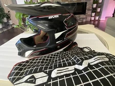 EVS Sports Vortek T7 Helmet with Crossfade Graphic (Black, Large)