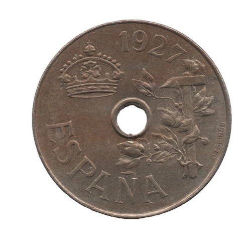 Spanien 5 Pesetas Münze 1957 – Kupfer-Nickel, General Franco, Sehr Schön (KM# 786)