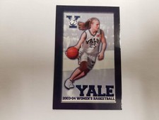 Yale University Bulldogs 2003/04 Women's Basketball Pocket Schedule