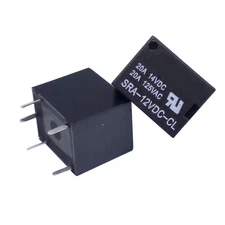 US Stock 10pcs SRA-12VDC-CL DC 12V Coil 20A PCB General Purpose Relay 5 Pin