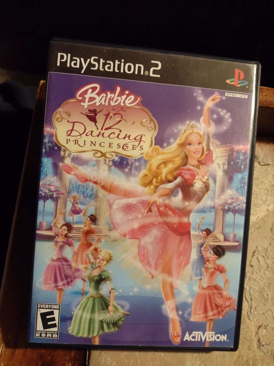 PS2 Games Lot - Disney Princess Enchanted Journey & Barbie Dancing  Princesses