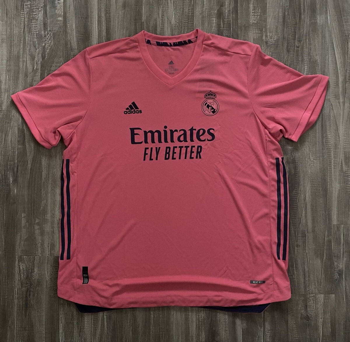 Adidas 2020-21 Real Madrid Authentic Away Jersey GI6462 2XL XXL
