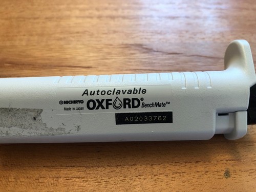 Oxford Benchmate Nichiro Autoclavable Single-Channel Pipette 20-200 uL +WARRANTY - Picture 5 of 9