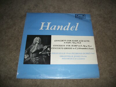 SOL 60013 - HANDEL - Concerto For Harp & Lute ELLIS / DUPRE LP  - SEALED VINYL