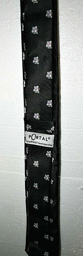 Mens Thin Portal Video Game Dress Necktie Tie Loot Crate Gaming 2017 New Box NOS - Picture 3 of 9