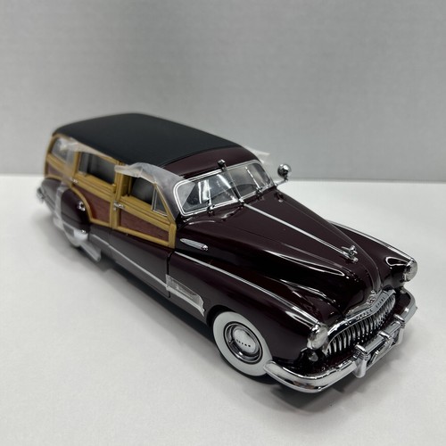 Danbury Mint Limited Edition 1947 Buick Roadmaster Estate Wagon 1:24 LESEN - Bild 8 von 10