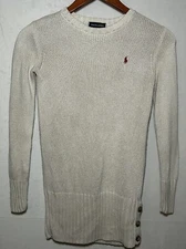 Ralph Lauren Youth Medium(8-10) Long Sleeve Pullover Knit Sweater