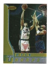 1996-97 Bowman's Best 50 Otis Thorpe Detroit Pistons Card