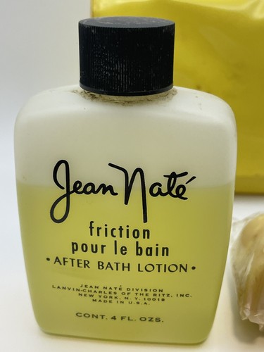 Vintage Damen Jean Nate Mini Reiseset After Body Lotion & Seife im Etui - Bild 5 von 7