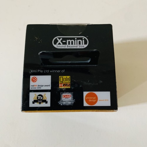 X mini Capsule Speaker Black X-Mini 40mm Driver Modular Buddy Jack - Picture 7 of 9