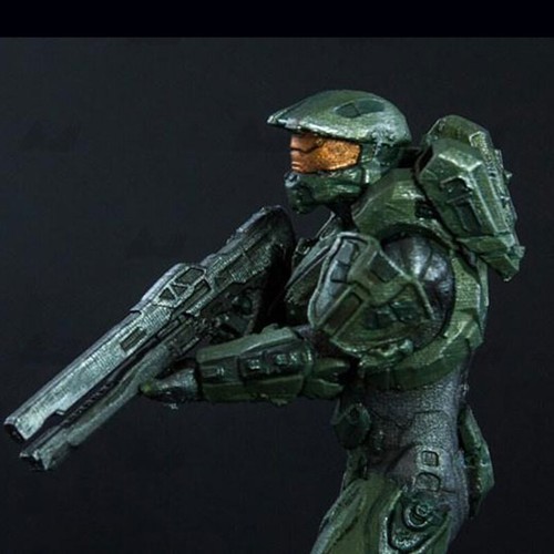 Master chief 1/8 1/6 3D print Figure Model Kit Unpainted Unassembled Garage Kit - Picture 2 of 6