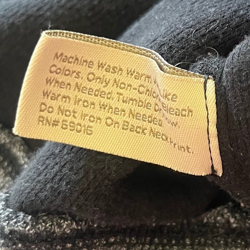 Paradise Collection 1/4 Zip Pullover Sweater Mens Large Gray Warm Casual - Picture 7 of 7
