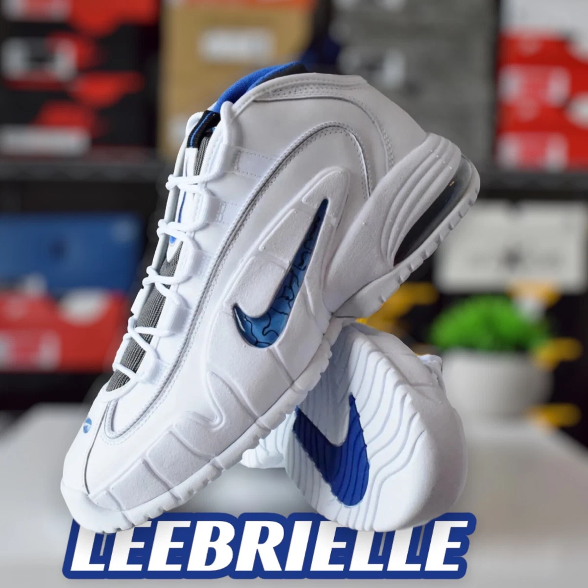 Uddybe Alternativ Simuler Nike Air Max Penny 1 Home White Blue DV0684-100 Men&#039;s Size NEW | eBay