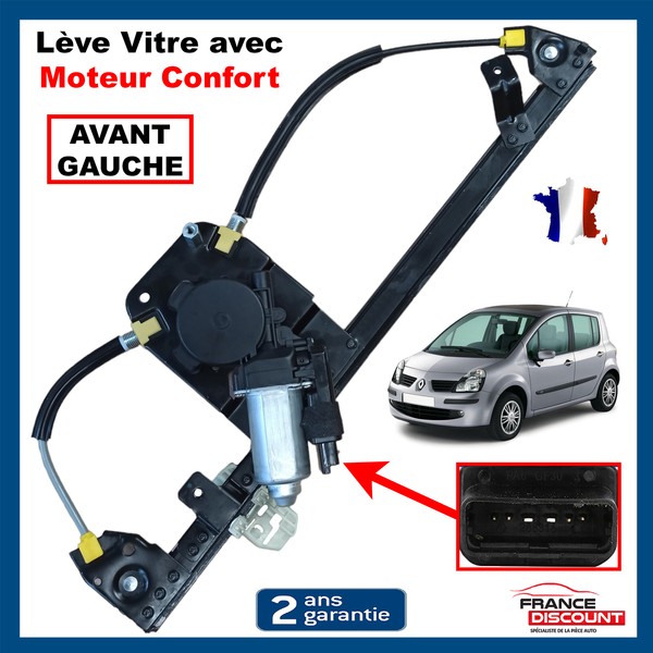 Elektrisches Fensterheber Vorne Links FüR Renault Modus 8200335242 8200748377-image
