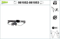 Valeo 861053 Fensterheber Hinten Rechts FüR Ford