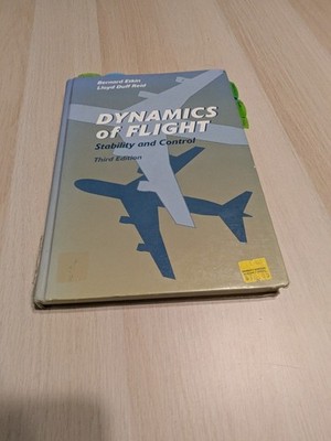 Dynamics of Flight: Stability and Control - Hardcover - Heavy Wear