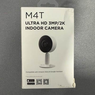 Laxihub M4-T Smart Indoor Camera, 3MP 2K Resolution, Mountable 360 UNUSED