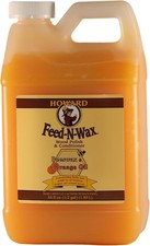Howard Feed-n-wax Wood Polish And Conditioner, 64-Ounce