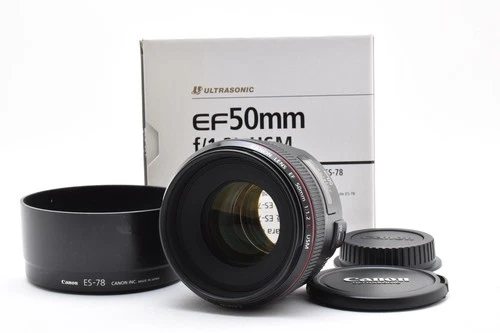 [Top MINT w/Box Hood] Canon EF 50mm f/1.2 L USM Standard Prime Lens From JAPAN