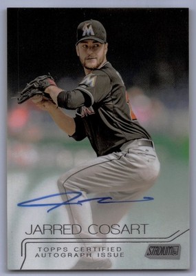 2016 TOPPS STADIUM CLUB (#SCA-JC) - AUTOGRAPH - JARRED COSART