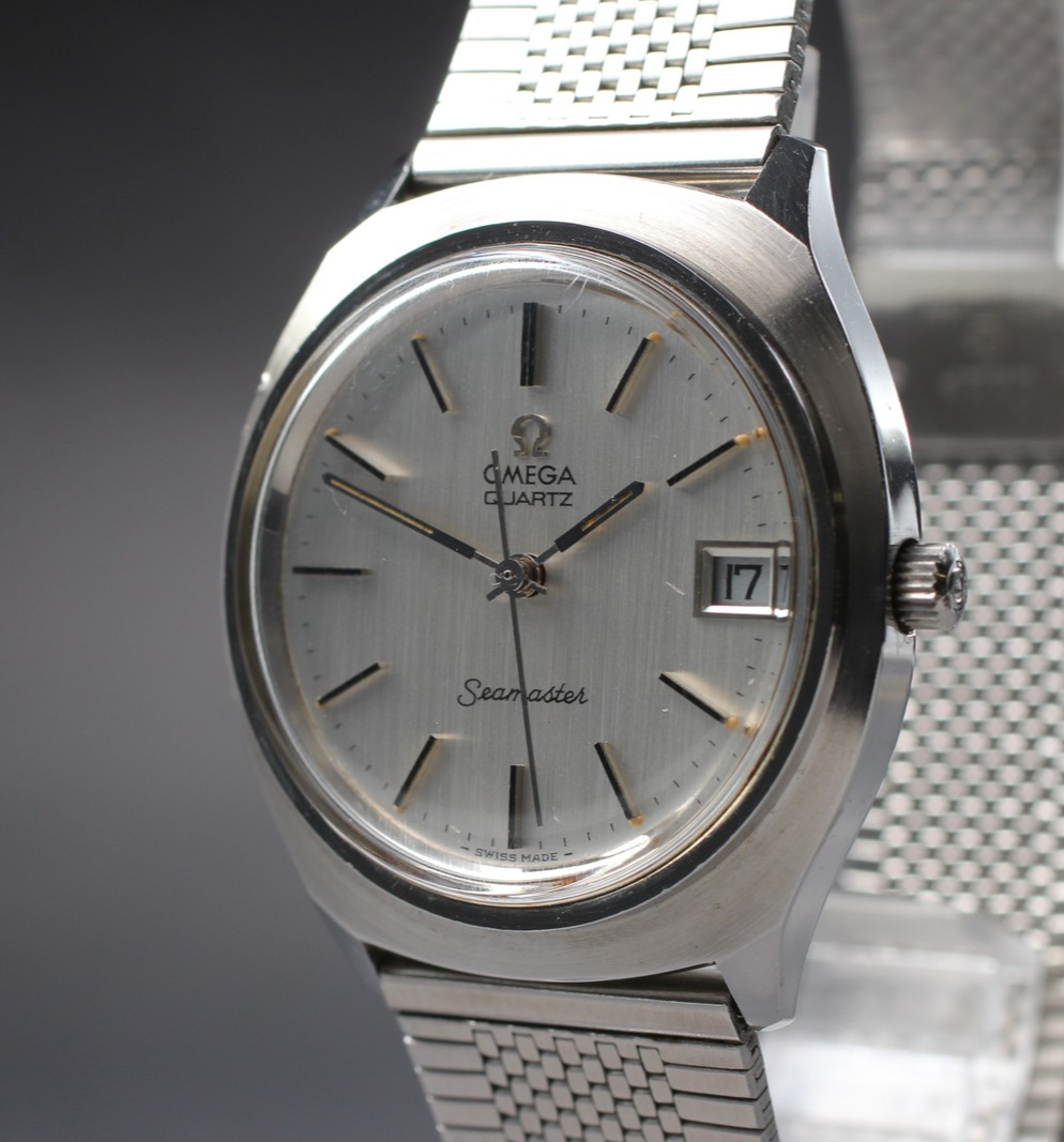 Vintage 1977 [Near MINT] Omega Seamaster 37mm Quartz