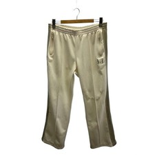 Needles Track Pants L Polyester White NS1525 Used