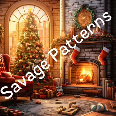 Christmas Morning Delight Digital Counted Cross-Stitch Pattern