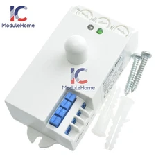SK-807K-DC 12-24V DC 5.8GHz Microwave Radar Sensor Light Switch Body Motion