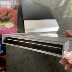 Dynowarz: Destruction of Spondylus Complete in Box CIB Nintendo NES Video Game