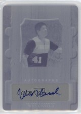 2016 Leaf Sports Heroes Enshrined Printing Plate Cyan 1/1 Wes Unseld Auto k4s