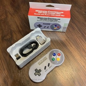 SNES Wireless Controller 2.4GHZ For SNES NES Classic MINI PC Raspberry Pi USB