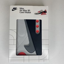 nike air max 90 card wallet Gray Black Orange 1 Sleeve 5 Slots New