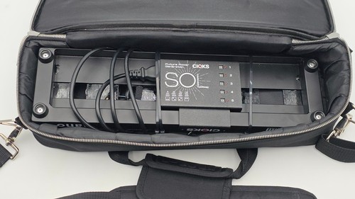 Pedaltrain Nano+ Pedalboard & Cioks SOL Power Supply with Soft Case Tested Works