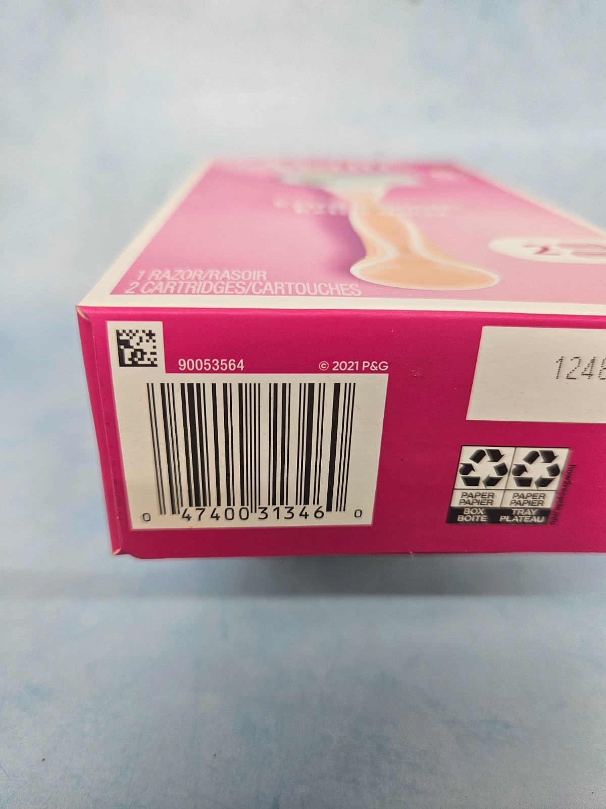 Lot of 3 Gillette Venus Extra Smooth 1 Razor 2 Cartridges 5 Blades New
