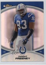 2010 Topps Finest Refractor Dwight Freeney #61 HOF 1k9t