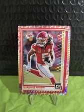 Marquise Brown 2025  Donruss Optic ssp 100 Emoji  93