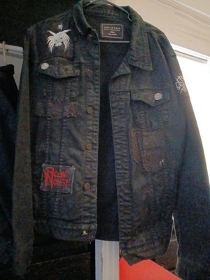 Just no logo medium jacket discharge, extreme noise terror, disclose, disgust,