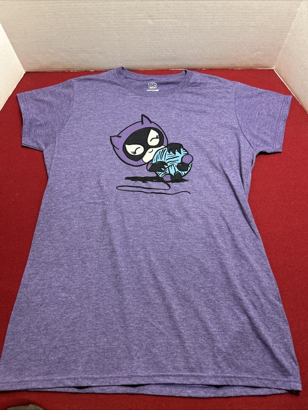 Catwoman T-Shirt New Without Tag Girls Size Large 