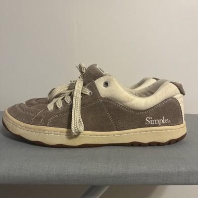 Simple OS 91 Sneakers Men s 13 Suede Skate Shoes Taupe Grey