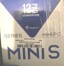 Beelink S12 Pro Mini PC 12th Gen Intel Alder Lake-N100 Crucial 1TB NVMe SSD