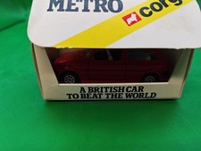 Metoy Corgi Austin Metro - Best of British - 1981 m- Red (579)