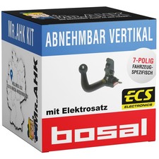 Für VW Golf Plus 05-09 BOSAL Anhängerkupplung vert. abnehmbar mit 7polig spezi.