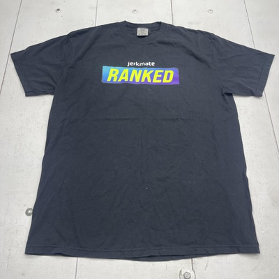 #ad Jerkmate Ranked Gold Gooner Shirt Mens XL Black Comfort Colors Graphic 2025 $19.20