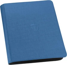 Toploader Binder,Holds 216 Toploaders,9 Pocket Top Loader Binder with Sleeves