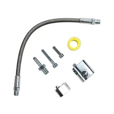 LS Throttle Body Bypass Hose Kit LS Cylinder Head Coolant Steam Port 2 Ports